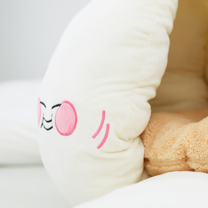 Cozy Pet Tent Bed – Warm Cave House with Soft Cushion Mat for Cats & Small Dogs - Fionity Pet Supplies