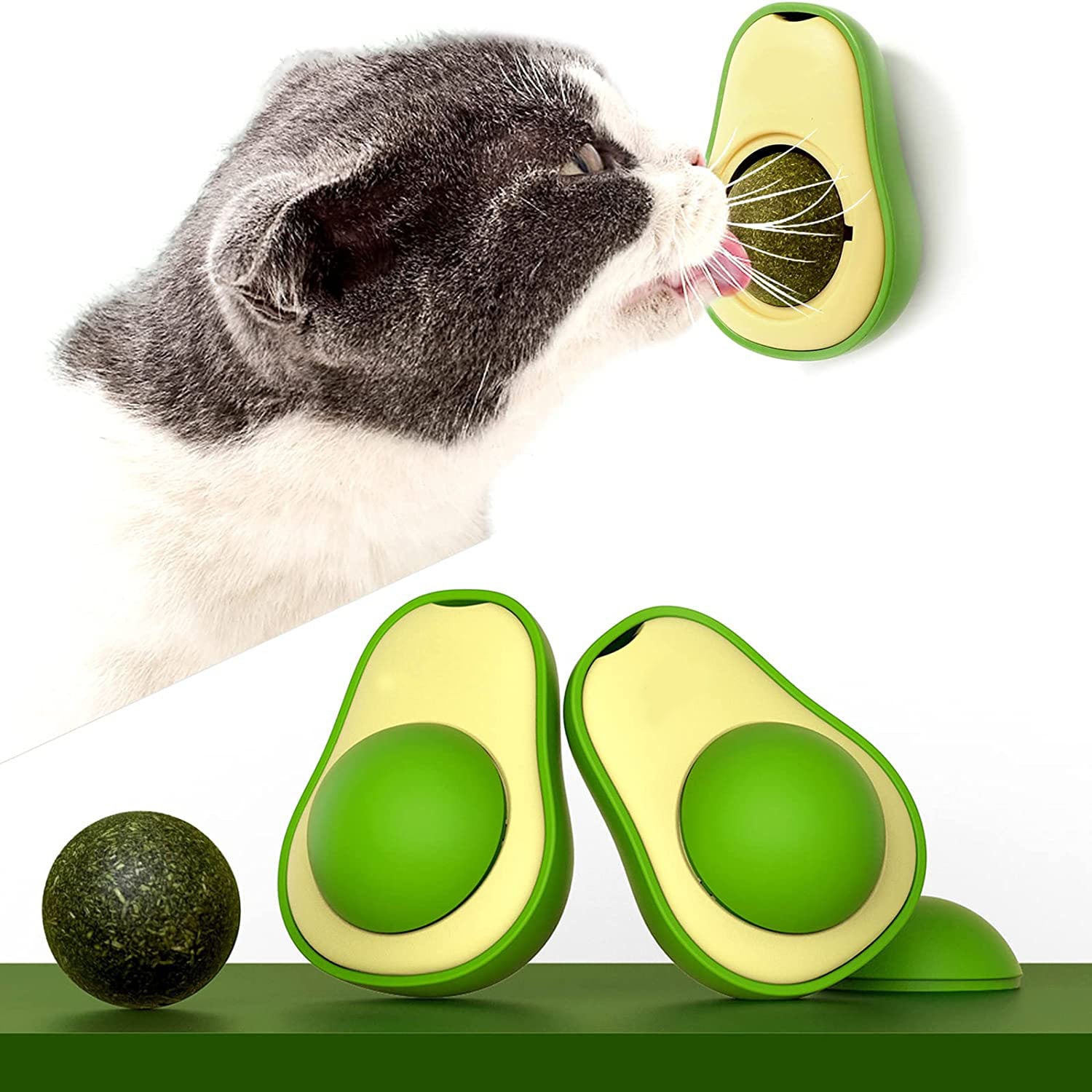 Cute Avocado Catnip Toy - Fionity Pet Supplies