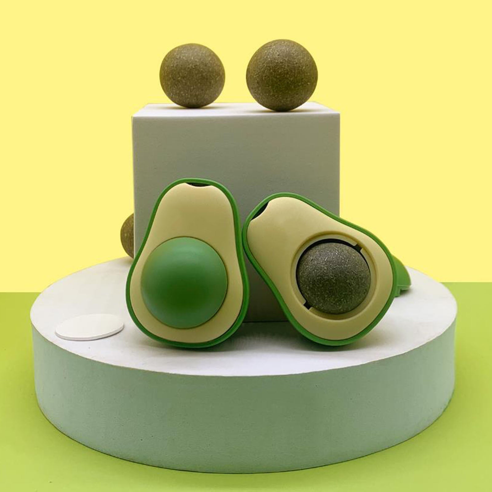 Cute Avocado Catnip Toy - Fionity Pet Supplies