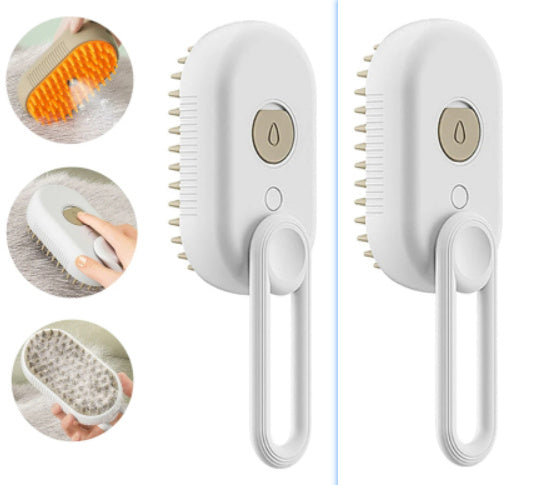 ✨ Cat and Dog Steam Brush™ – 3-in-1 Electric Spray Pet Brush - Fionity Pet Supplies