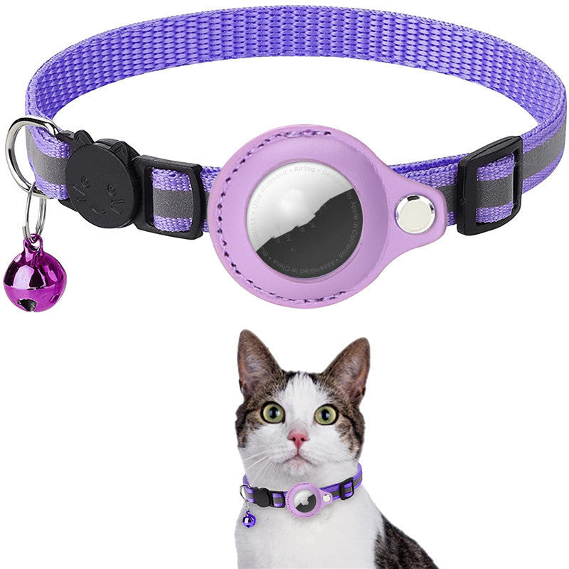Reflective AirTag Collar – Keep Your Cat Safe, Day & Night - Fionity Pet Supplies
